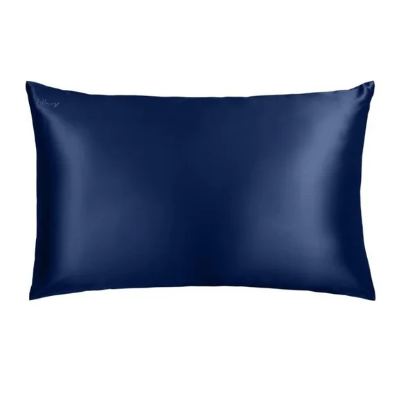 2 x NWT Blissy Mulberry Silk Pillowcase, Navy Blue, King Size - Picture 2 of 7